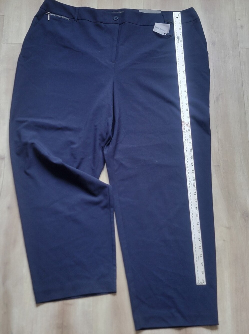 Penningtons Navy Blue Stretch Straight Leg Pants